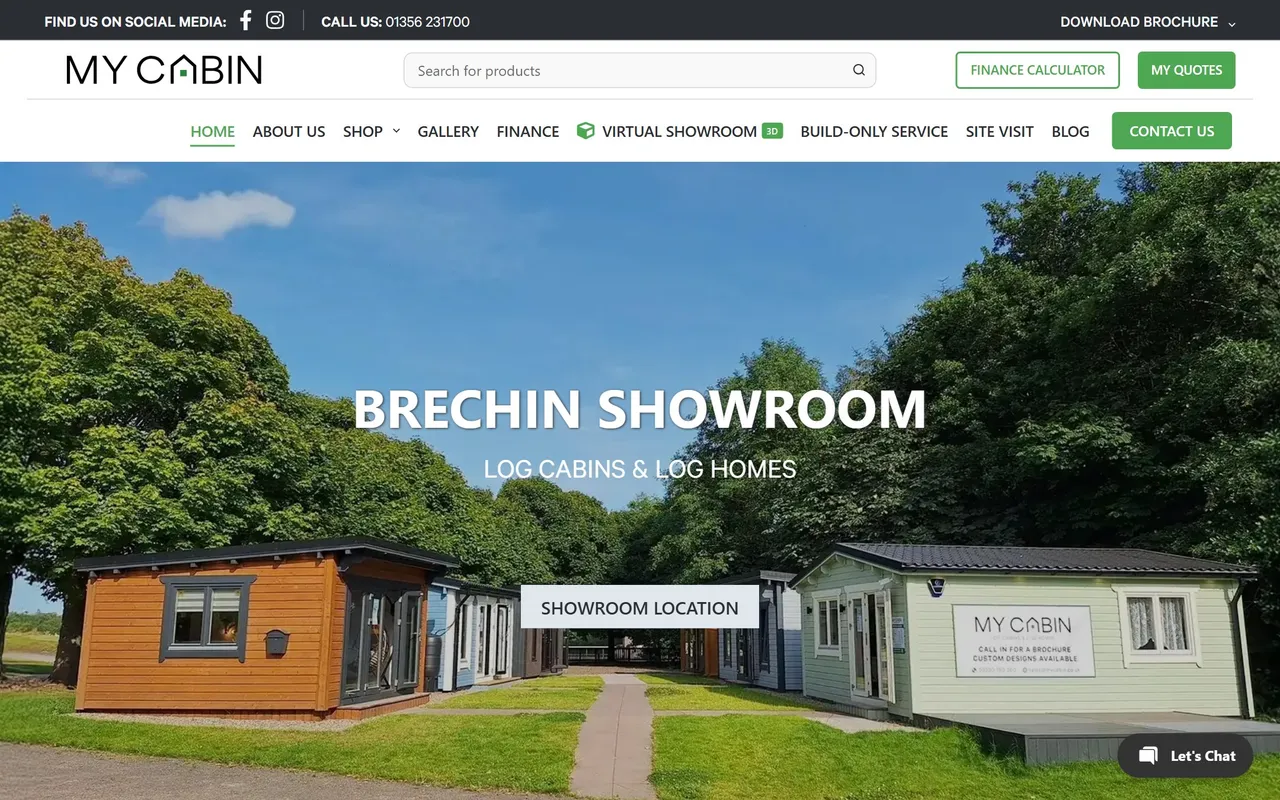 MyCabin website designed and developed by AP Web Studio
